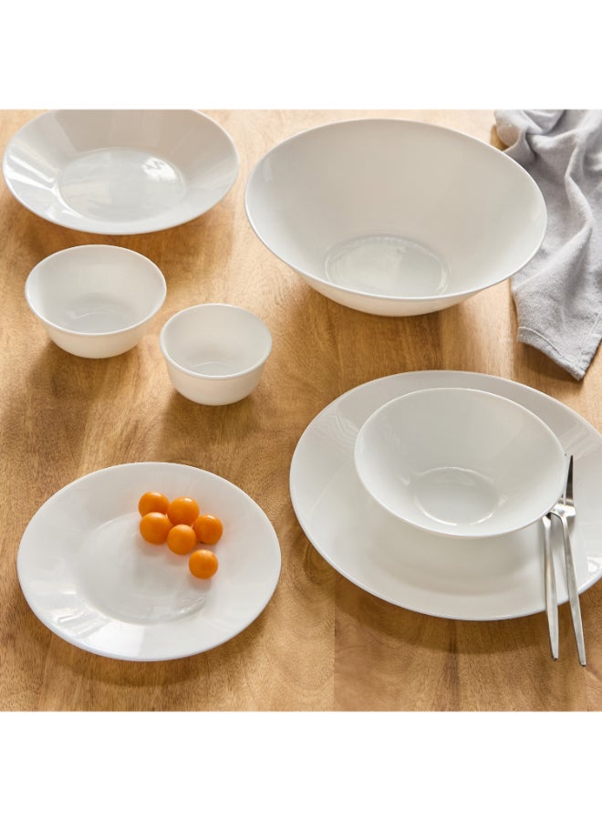 Home Box Essenza Dinner Plate - White - 27 cm - Image 4